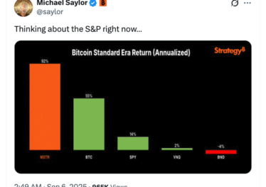 La stratégie de Michael Saylor : 217 millions de dollars en Bitcoin alors que le prix reste solide