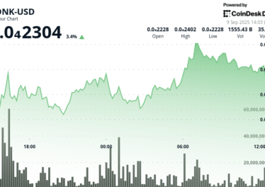 BONK connaît une hausse de 9 % alors que l’intérêt pour les memecoins se dirige vers de…